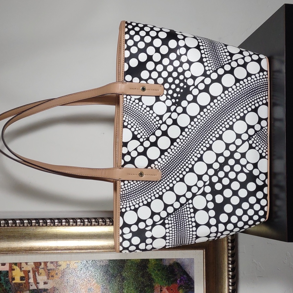 Kate Landry Textured PVC Tote Bag - Picture 2 of 11